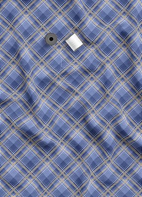 Tecido Veludo Suede Estampa Digital Xadrez 68 com 1,40m de Largura