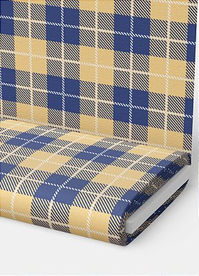 Tecido Veludo Suede Estampa Digital Xadrez 69 com 1,40m de Largura