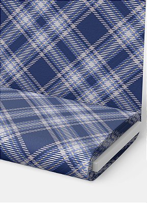 Tecido Veludo Suede Estampa Digital Xadrez 71 com 1,40m de Largura