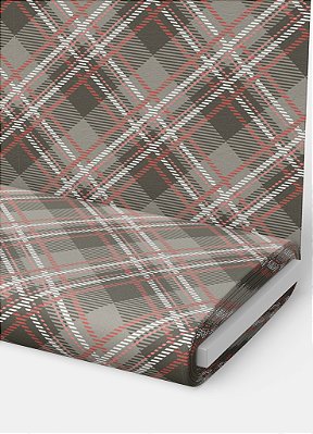 Tecido Veludo Suede Estampa Digital Xadrez 84 com 1,40m de Largura