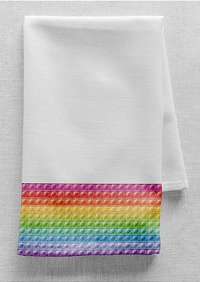 Tecido Micropercal Estampa Digital Pop It Colorido 1,55m de Largura