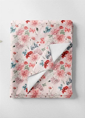 Tecido Tricoline Estampa Digital Floral 200 com 1,55m de Largura