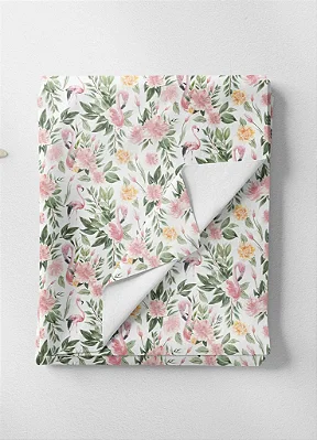 Tecido Tricoline Estampa Digital Floral 213 com 1,55m de Largura