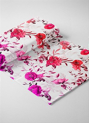 Tecido Suedine Estampa Digital Floral 48 com 1,60m de Largura