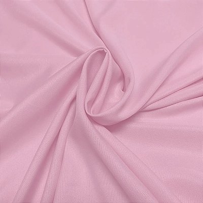 Tecido Microfibra 100g Liso Rosa com 1,60m de Largura