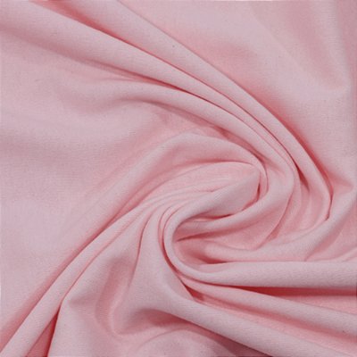 Tecido Malha 100% Algodão Liso Rosa com 1,80m de Largura