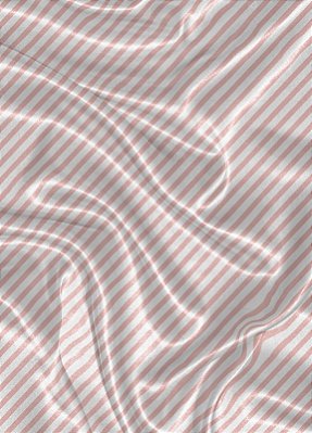 Tecido Cetim Estampa Digital Linha Rose e Branco 1,40m de Largura