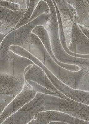 Tecido Cetim Estampa Digital Textura Tons de Palha 1,40m de Largura
