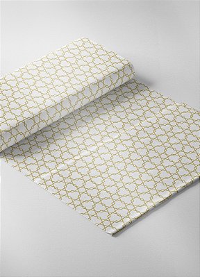 Tecido Cotton Estampa Digital Arabesco Floral 1,60m de Largura