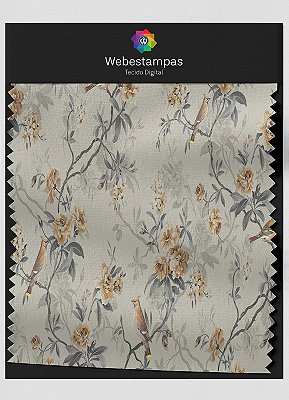 Tecido Microfibra Estampa Digital Floral 351 com 1,55m de Largura
