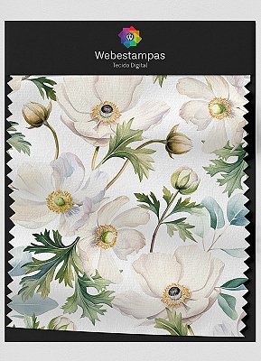 Tecido Microfibra Estampa Digital Floral 380 com 1,55m de Largura