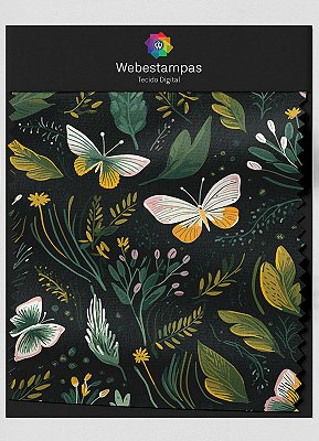 Tecido Tactel Estampa Digital Floral 389 com 1,55m de Largura