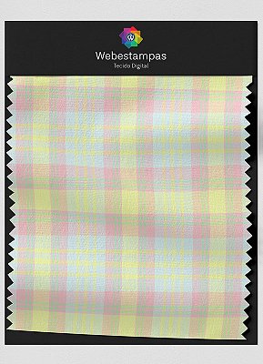 Tecido Oxford Estampa Digital Xadrez 9 com 1,55m de Largura