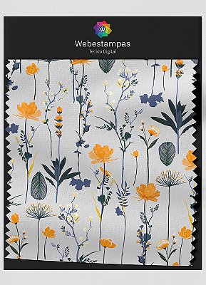 Tecido Oxford Estampa Digital Floral 305 com 1,55m de Largura