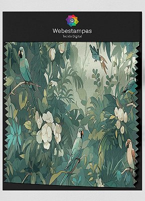 Tecido Oxford Estampa Digital Floral 373 com 1,55m de Largura