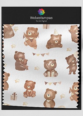 Tecido Oxford Estampa Digital Usinho Aniversariante 1,55m de Largura