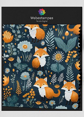Tecido Oxford Estampa Digital Infantil 102 com 1,55m de Largura