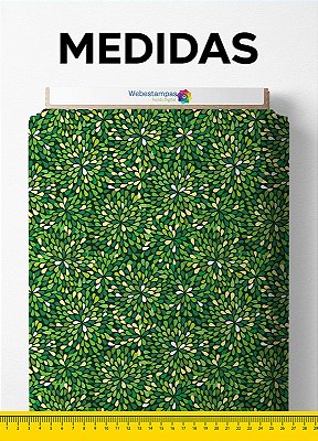 Tecido Velboa Estampa Digital Floral 322 com 1,55m de Largura