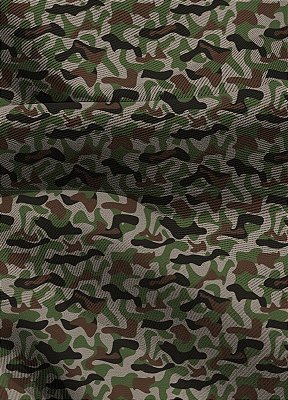 Tecido Blackout Estampa Digital Camuflado Militar 1,35m de Largura