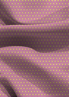 Tecido Blackout Estampa Digital  Poa Mini Rosa e Branco 1,35m de Largura