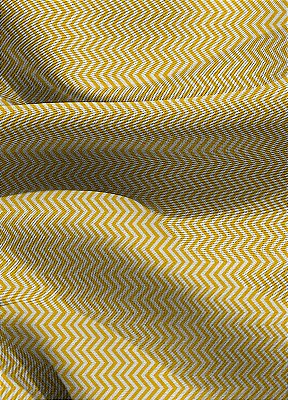 Tecido Blackout Estampa Digital Chevron Amarelo 1,35m de Largura