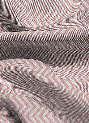 Tecido Blackout Estampa Digital Chevron Rose 1,35m de Largura