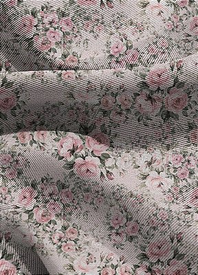 Tecido Blackout Estampa Digital Floral 149 com 1,35m de Largura
