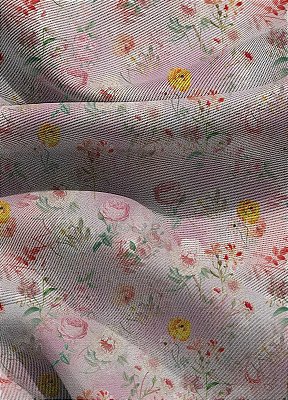 Tecido Blackout Estampa Digital Floral 162 com 1,35m de Largura