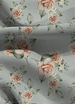Tecido Blackout Estampa Digital Floral 203 com 1,35m de Largura