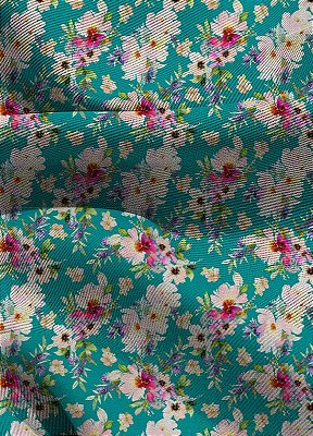 Tecido Blackout Estampa Digital Floral 221 com 1,35m de Largura