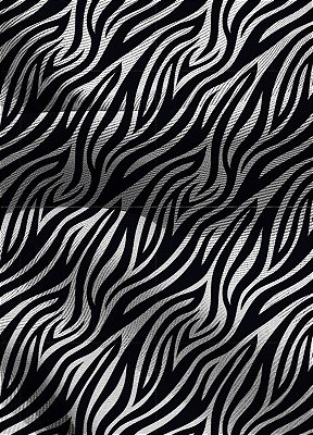 Tecido Blackout Estampa Digital Zebra Ondulada 1,35m de Largura