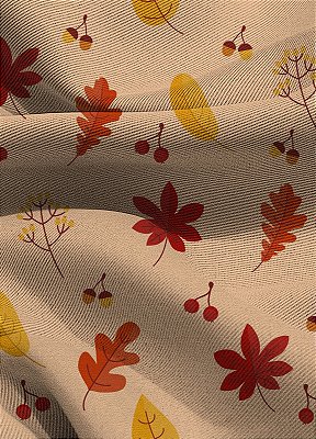 Tecido Blackout Estampa Digital Floral 346 com 1,35m de Largura