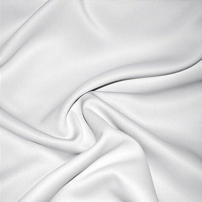 Tecido Blackout Liso Branco 1,35m de Largura