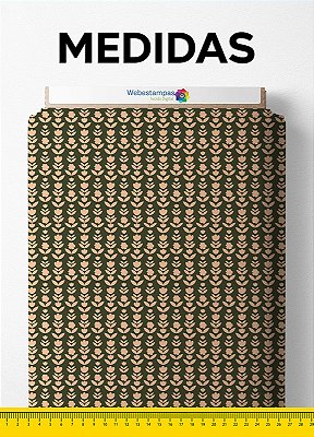 Tecido Oxford Estampa Digital Floral 417 1,55m de Largura