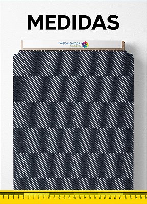 Tecido Tricoline Misto Estampa Digital Poázinho 1,50m de Largura