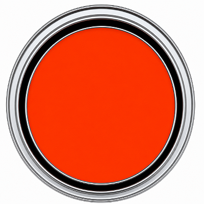 Tinta Fluorescente Néon/Luminosa/Fluor Vermelho Poliéster Automotivo