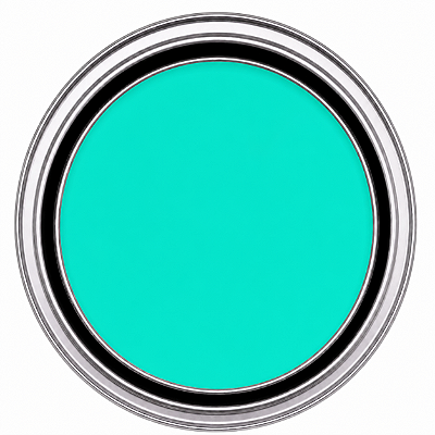 Tinta Fluorescente Néon/Luminosa/Fluor Poliéster Verde Piscina