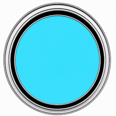 Tinta Fluorescente Néon/Luminosa/Fluor Poliéster Azul Piscina