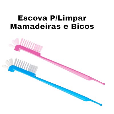 Escova para Limpeza de Mamadeiras e Bicos Cefisa