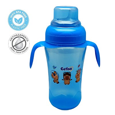 COPO DE TREINAMENTO INFANTIL BICO DE SILICONE CEFISA 330ML