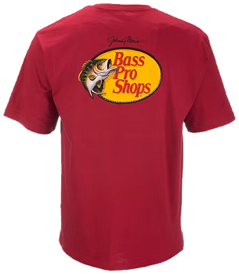 Camiseta Bass Pro Shops Johnny Morris Red