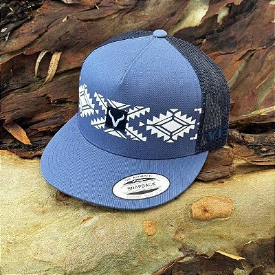 Boné Vexil The Baller - Pale Royal Blue/Navy Mesh