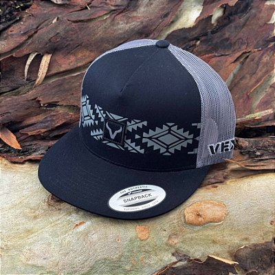 Boné Vexil The Baller - Black/Grey Mesh