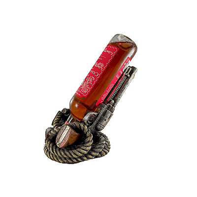 Porta Vinho Pistola Dupla Corda 87-1252-0-0