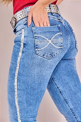 Calca Feminina Denim Bootcut Austin