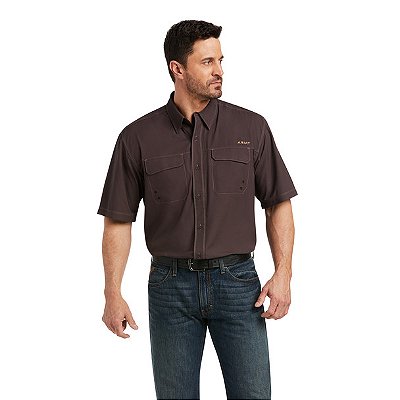 Camisa Ariat VentTEK 10035441- Chocolate