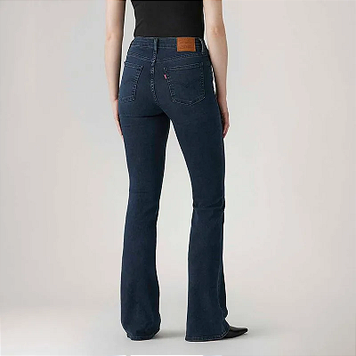 Calça Jeans Levi's® 726® High Rise Flase Lavagem Escura