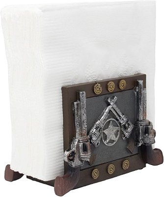 Porta Guardanapo Pistol