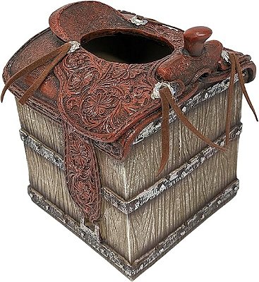 Porta Lenço Para Banheiro Saddle