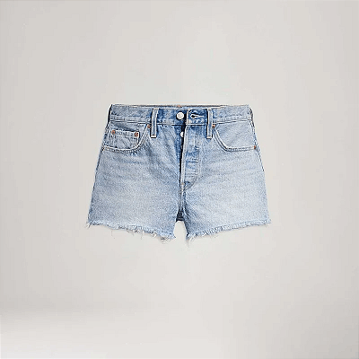 Short Jeans Levi's® 501® Original Lavagem Clara